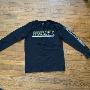 Hurley boys long sleeve black